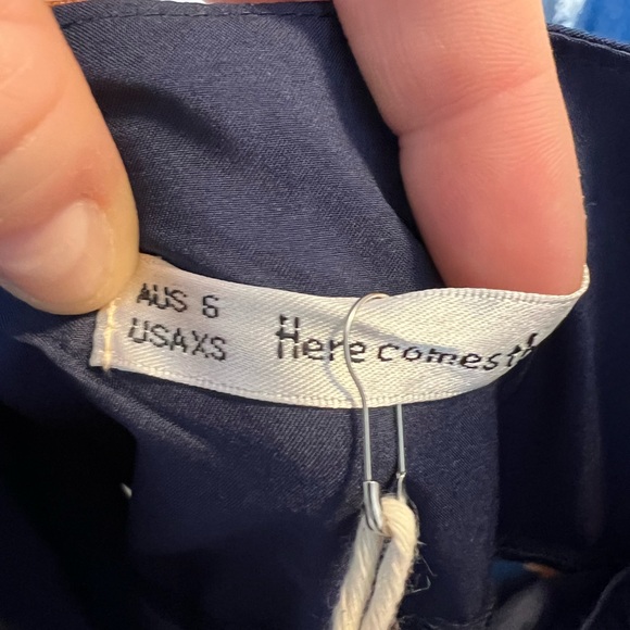 Hello Molly Floral Padded Sweetheart Sleeve Less Midi Dress - Picture 7 of 9